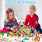 Geper Magnetic Building Blocks For Kids - Educational Toys For Toddlers And Preschoolers Ages 3 To 8 - Montessori Toys Gifts For