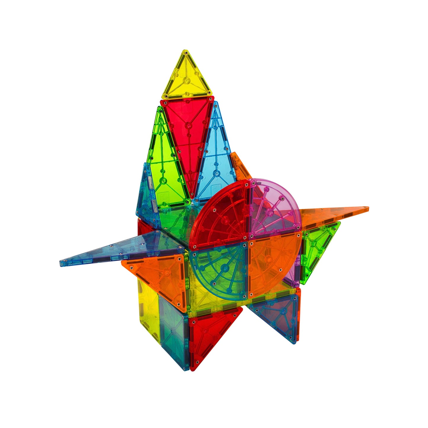 Magna-Tiles Metropolis 110-Piece Magnetic Construction Set, The Original Magnetic Building Brand