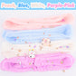 Pink Cow Cloud Slime, Scented Slime with Cute Donut Cow Charms and Rainbow Cloud Add-ins, Birthday Gifts for Kids 4-12, Party Fa