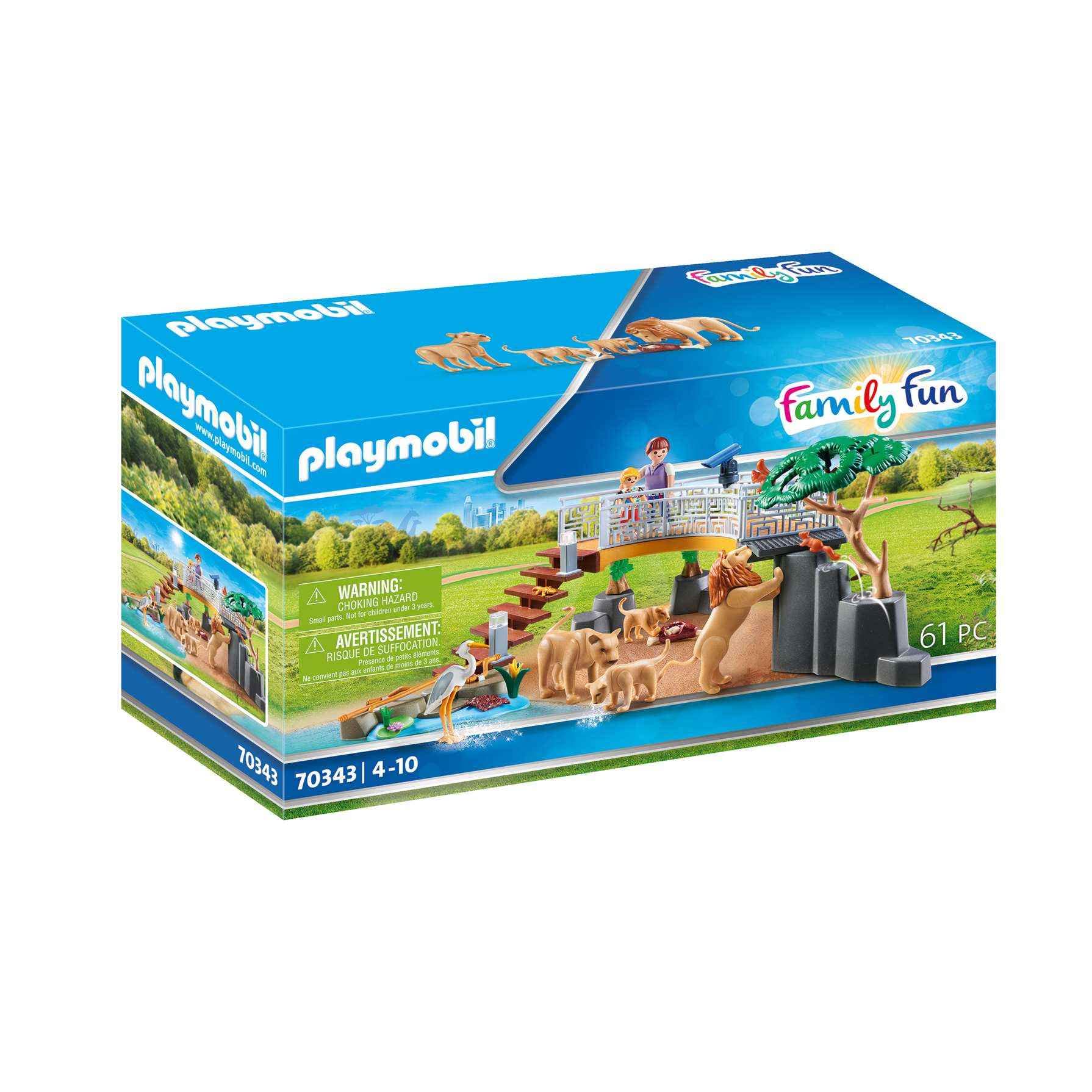 Playmobil Outdoor Lion Enclosure  Multicoloured