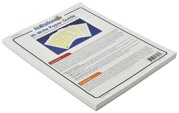 Abilitations Hi-Write Beginner Paper, Level 2, Pack of 100,89662,Yellow/White
