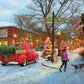 White Mountain Christmas Puzzles 1000 Pieces Winter Theme Jigsaw Puzzle For Adults And Family - Main Street