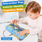 Richgv Baby Books Toys 6-12 Months, Baby Sensory Toys Activity Book Busy Book Learning Toys Travel Toys Soft Cloth Baby Books To