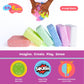 Silly Foam, Creative Modeling Foam Beads, 2-Pack Neon Pastel Colors, Perfect For Preschool And Kids, Arts, Crafts, Sensory Play,