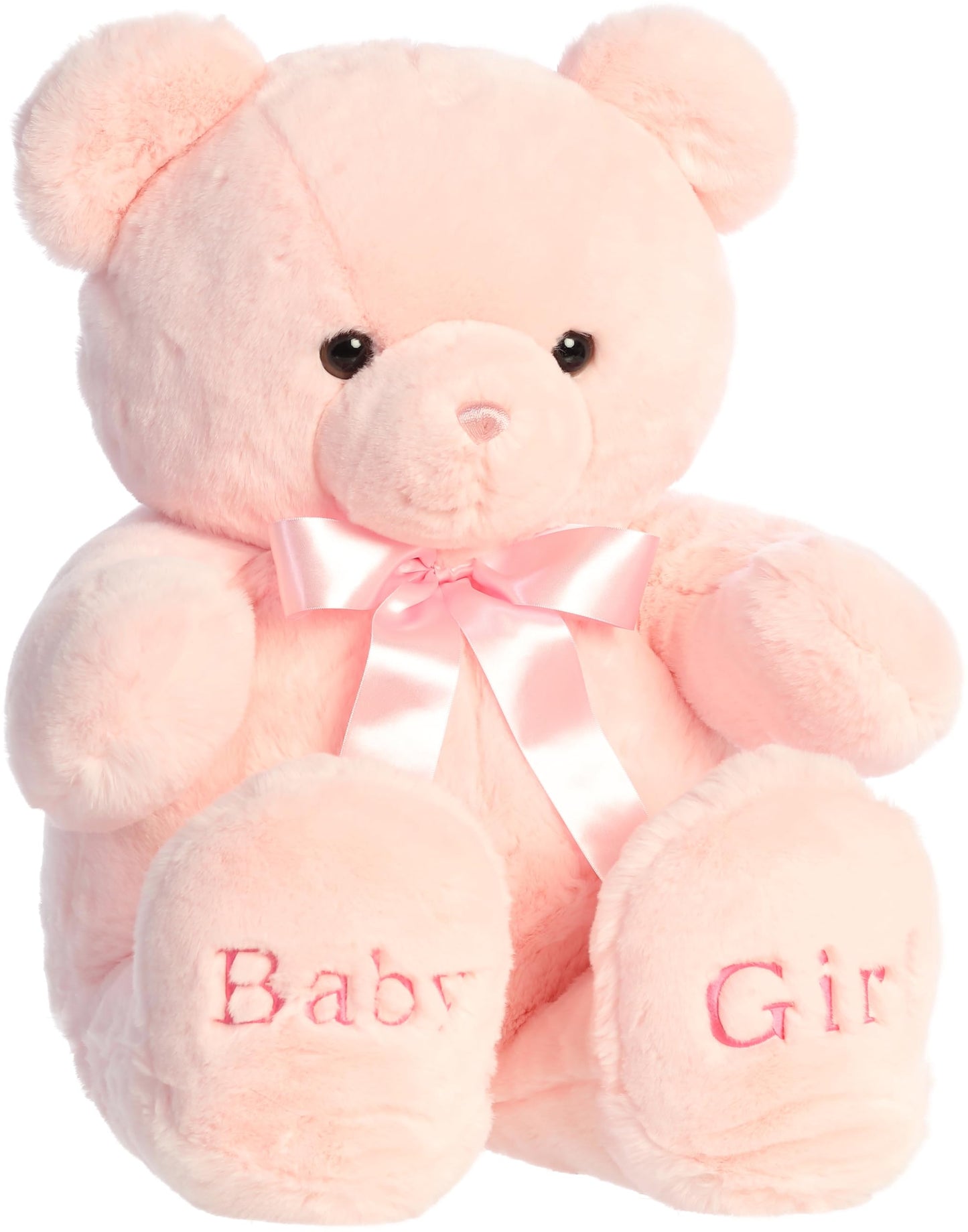 Aurora Snuggly Comfy Bear Baby Stuffed Animal - Comforting Companion - Imaginative Play - Pink 36 Inches