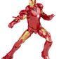 Marvel Legends Iron Man Mark 3 Action Figure, 6-inch, Red, F0184, Premium Design with 5 Accessories