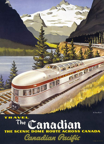 EuroGraphics CP Rail The Canadian 1000 Piece Puzzle - High-Quality Jigsaw for Adult and Family Fun, Perfect for Puzzle Lovers