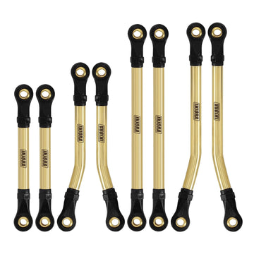INJORA Brass High Clearance Links Set for TRX4M 1/18 RC Crawler Upgrade Parts,8PCS (4M-20)