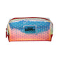 Smily Kiddos Bubble Utility Pouch Orange for Cosmetics and School Essentials