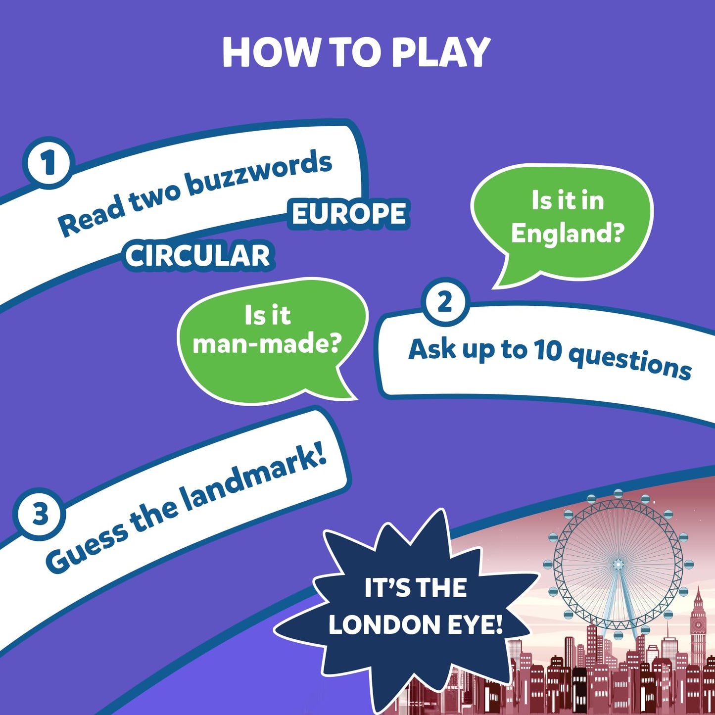 Skillmatics Card Game - Guess In 10 Legendary Landmarks, Educational Travel Toys For Boys, Girls, And Kids Who Love Board Games, Geography And History, Gifts For Ages 8, 9, 10 And Up