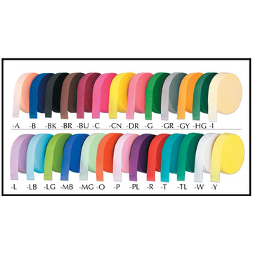 FR Festive Crepe Streamer (lt green) Party Accessory (1 count) (1/Pkg)