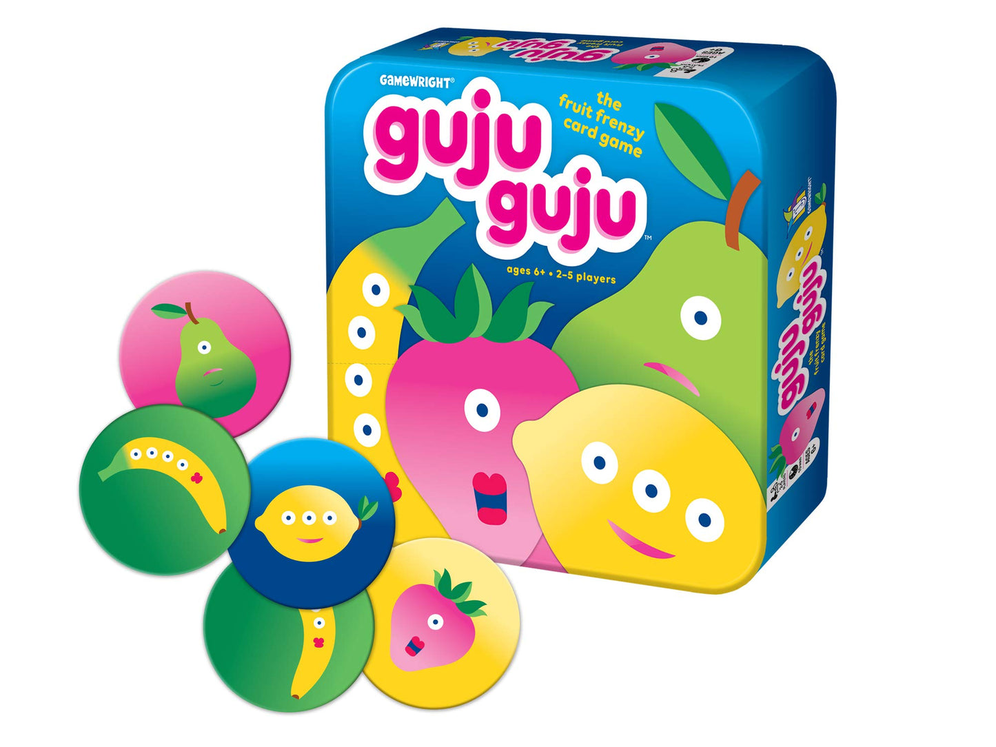 Gamewright Guju Guju - The Fruit Frenzy Card Game Multi-Colored, 5'