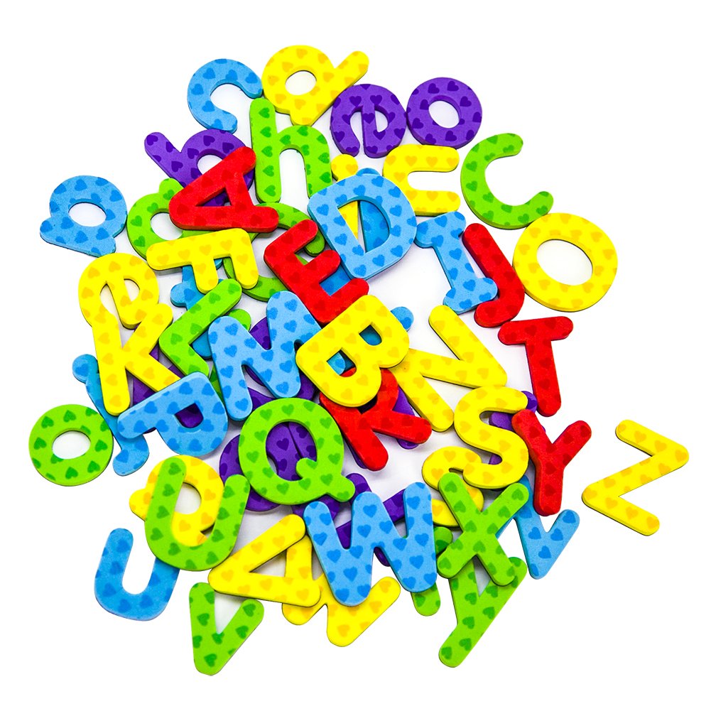 Magnetic Letters and Numbers for Classroom Educating Kids in Fun -Educational Alphabet Refrigerator Magnets Building Preschool T