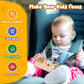 Montessori Toys Clock Wooden Busy Board With 11 Led Light Switches, Tooddler Toys Sensory Toys Travel Toys For 1+ Year Old Baby