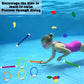 Pool Toys For Kids Ages 8-12 4-8, 16 Pcs Pool Diving Toys For Kids Age 3-10, Summer Underwate Swimming Training Diving Rings Div