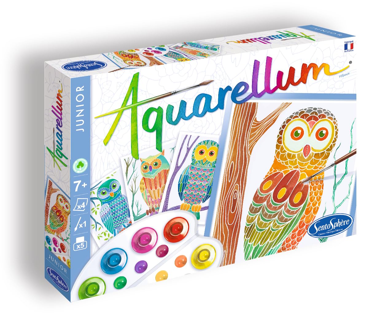 Sentosphre Aquarellum Junior - Owls