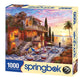 Springbok'S 1000 Piece Jigsaw Puzzle Mediterranean Romance - Made In Usa