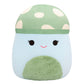 Squishmallows Original Plush 12-Inch Bo Lynn Teal Spotted Mushroom - Soft Polyester Toy, Model SQCR06879