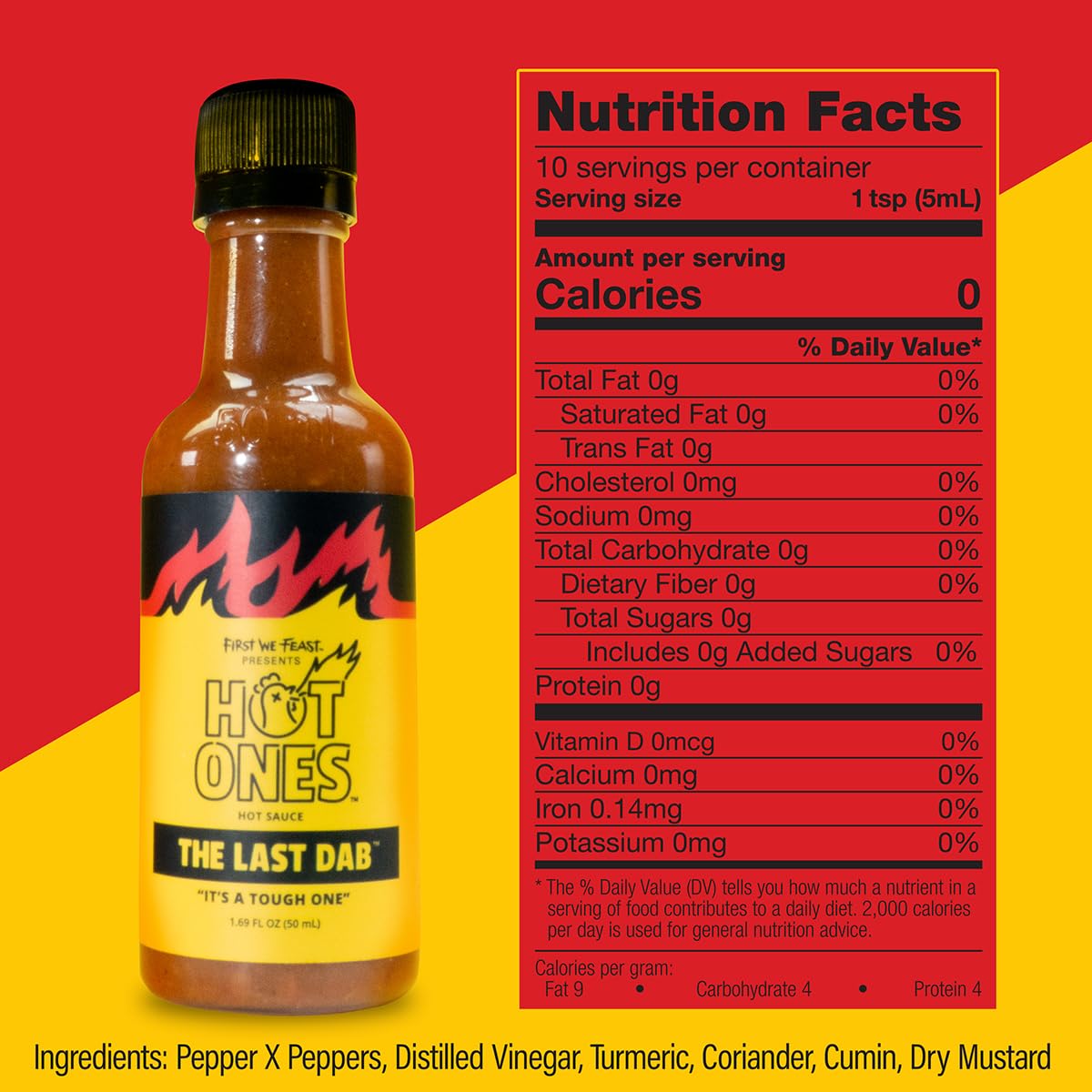 Wilder Hot Ones Truth or Dab Game with Hot Sauce - Multicolor, Ages 17+, Model WILD-772, Cardstock Material