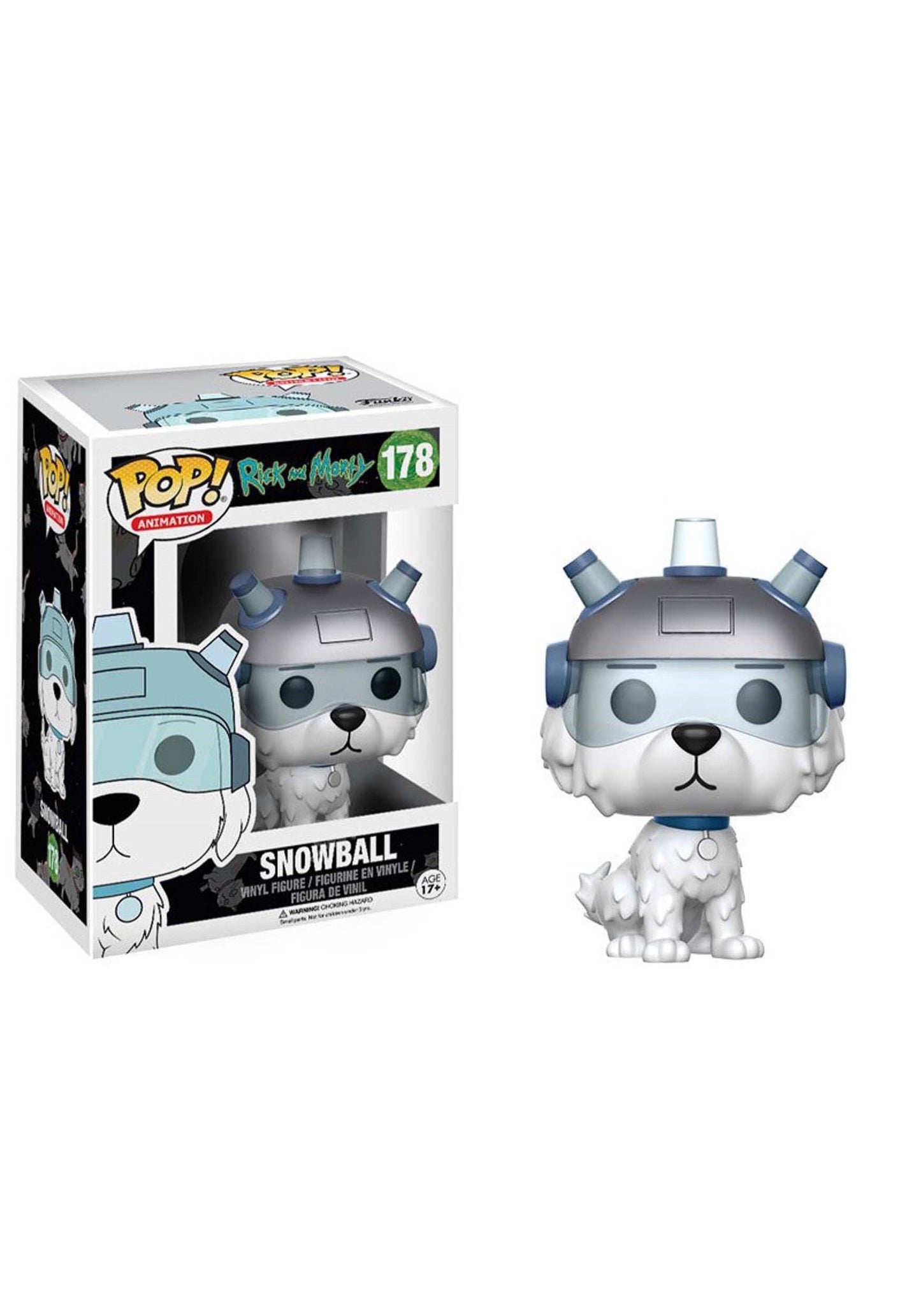 Funko Pop Animation Rick And Morty Snowball Action Figure