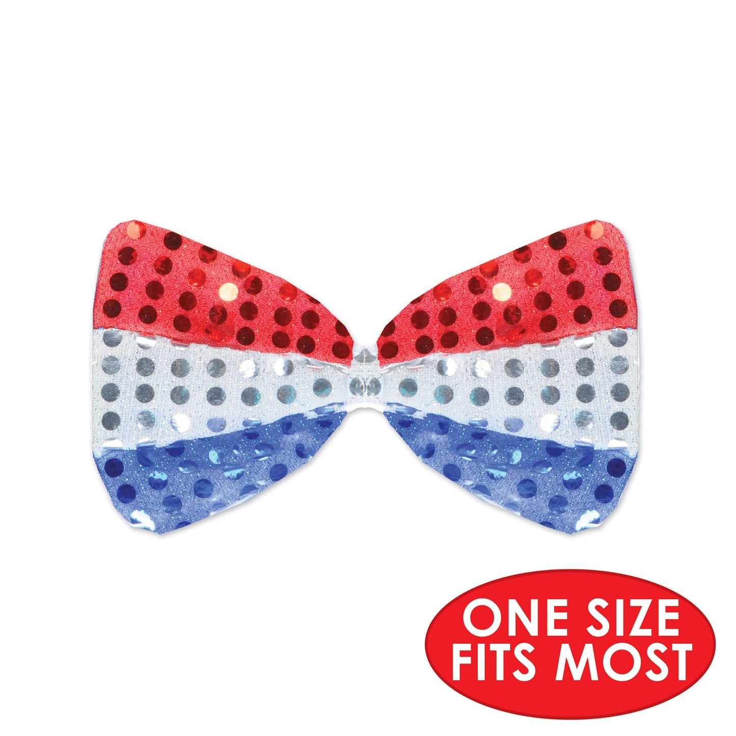 Beistle Glitz N Gleam Bow Tie Pack of 4