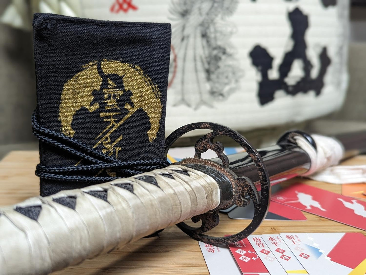 Lucky Duck Games Kiri-Ai The Duel Card Game (Wallet Edition) - Fast-Paced Samurai Dueling For Two Players, Strategy Game For Kids And Adults, Ages 13+, 2 Players, 5-10 Min Playtime, Made