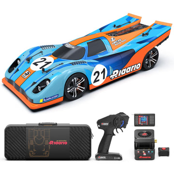 LAFPACY 1:10 Fast Brushless RC Cars for Adults, Top Speed 200Km/h Carbon Fiber On-Road Race Car, 4X4 Hobby Rc Racing Car with 12