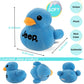 Jeep Text Logo Stuffed Animal Plush Duck Blue -Perfect Enthusiasts You'Ve Been Ducked (Blue)