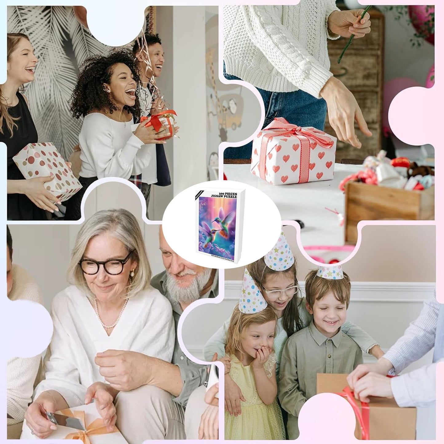 Great Jigsaw Puzzles for mature-themeds 300 Pieces Hummingbirds Puzzles for mature-themeds Toys Gift Family Decoration Kids Puzzle