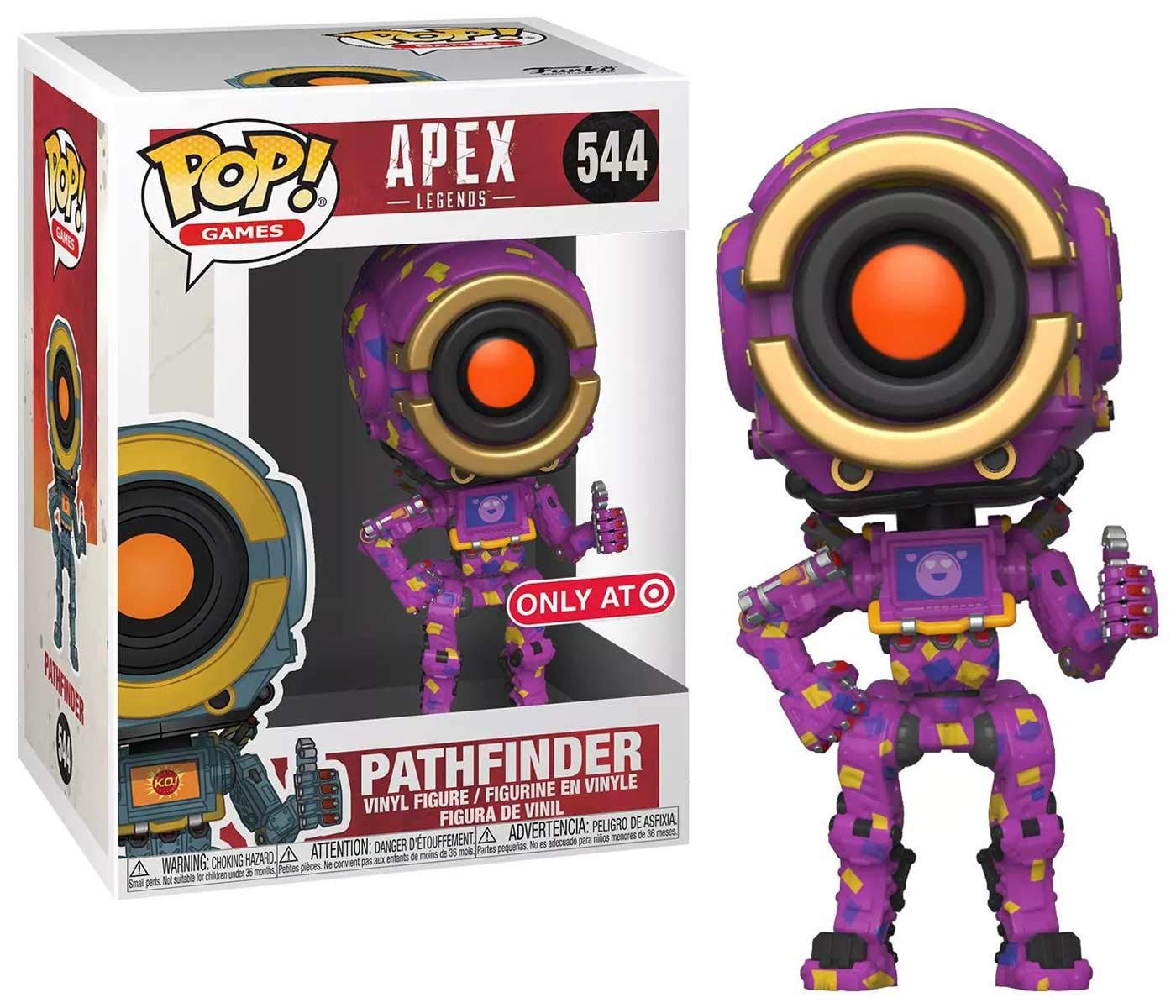 Funko Pop! Games: Apex Legends - Pathfinder (Pink Sweet 16 Special Edition) #544 Multicolor, Fu46206
