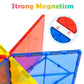 Gemmicc 8 Pcs Large Magnetic Tiles,Jumbo Magnet Base Plates,Stem Magnetic Building Blocks For Kids Boys Girls