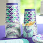Royal Bluebonnet Mermaid Party Plates - 24 Sets Of Mermaid Plates And Napkins Party Supplies, Mermaid Paper Plates, Mermaid Birt
