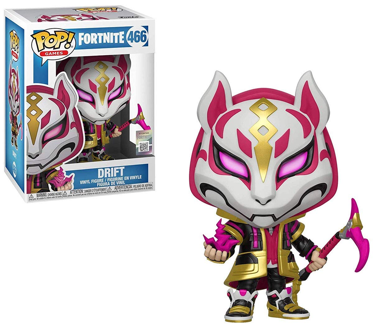 Funko POP! Games - Fortnite Drift Figure, Vinyl, Multicolor, One Size, Model FORTNITE 466