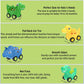 Veslier Dinosaur Transport Carrier Truck with 4 Pull Back Dino Cars, Assorted Colors, Ideal Christmas/Birthday Gift for Kids 18M+