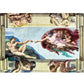 Trefl 1000 Piece Jigsaw Puzzle - The Creation of Adam, 27"x19", Multicolor Cardboard, Model 10590, Fun for Adults & Kids 12+