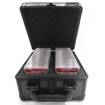 Wutonmu Graded Card Storage Box, Psa Storage Case Compatible With 90 Card Slabs, Toploaders Storage Case, Trading Card Box For G