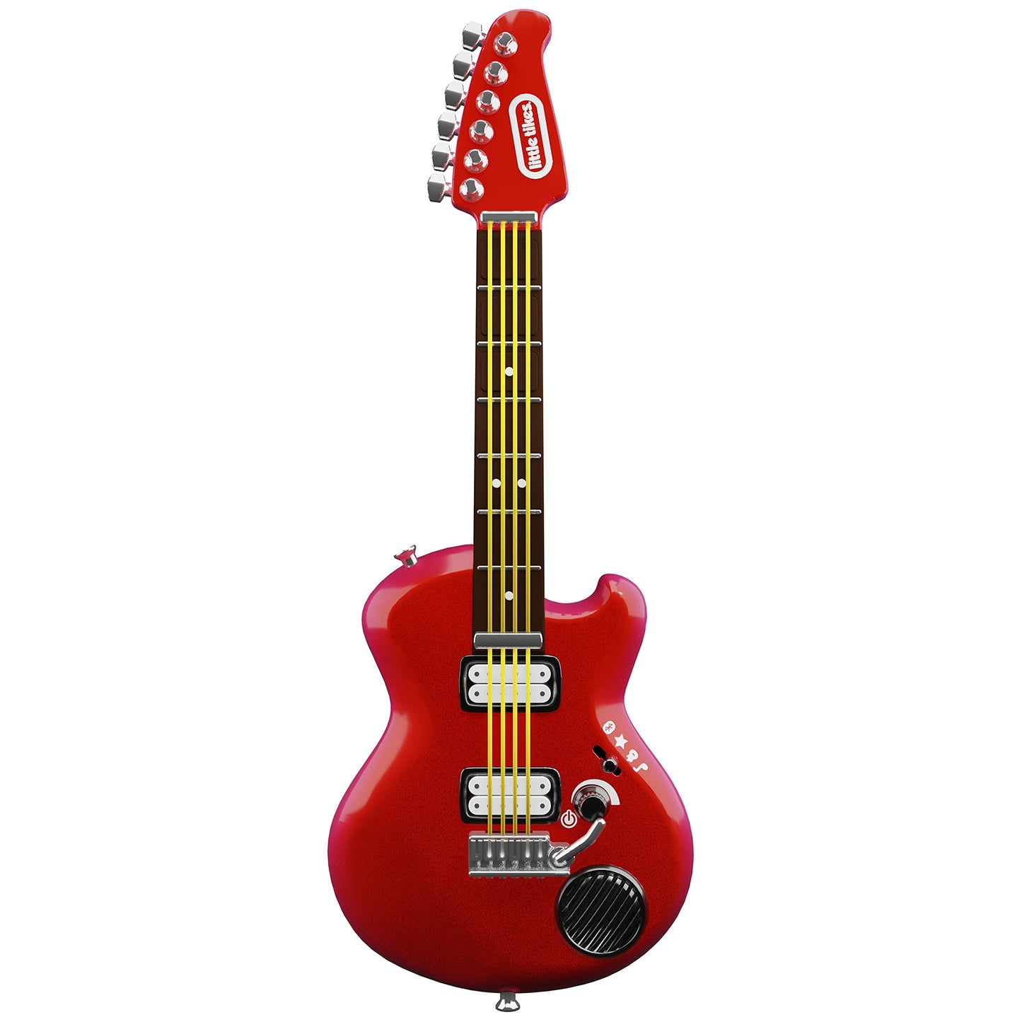 Little Tikes My Real Jam Electric Guitar, Realistic Toy Guitar with Strap, Musical Instrument with 4 Play Modes, Play Any Song w