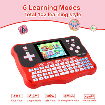 Kids Tablet/Baby Learning Pad With 102 Activities/Toddler Tablet With Abc/Words/Music/Math Interactive Educational Electronic To