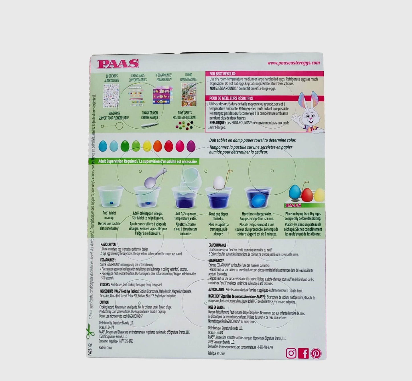 Paas Easter Egg Decorating Kit Variety Pack. Pack of 4. (Decorating Kits Will Vary)