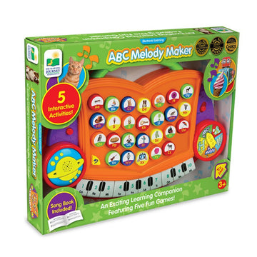 The Learning Journey: Abc Melody Maker – Learning & Education Toys - Developmental Interactive Activities For Preschoolers - Children Ages 3 And Up - Electronic Learning Toys For Toddlers
