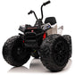 24V Kids Atv, Two Seater Ride On Car 4Wd Quad Electric Vehicle, 4X100W Powerful Engine, With 7Ahx2 Large Battery, Accelerator Ha