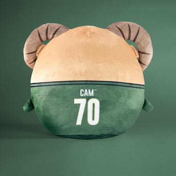 Sleep Squad Colorado Sate Rams Cam The Ram 12'' Mascot Kiri Cloud Plushie - Official Collegiate Plush