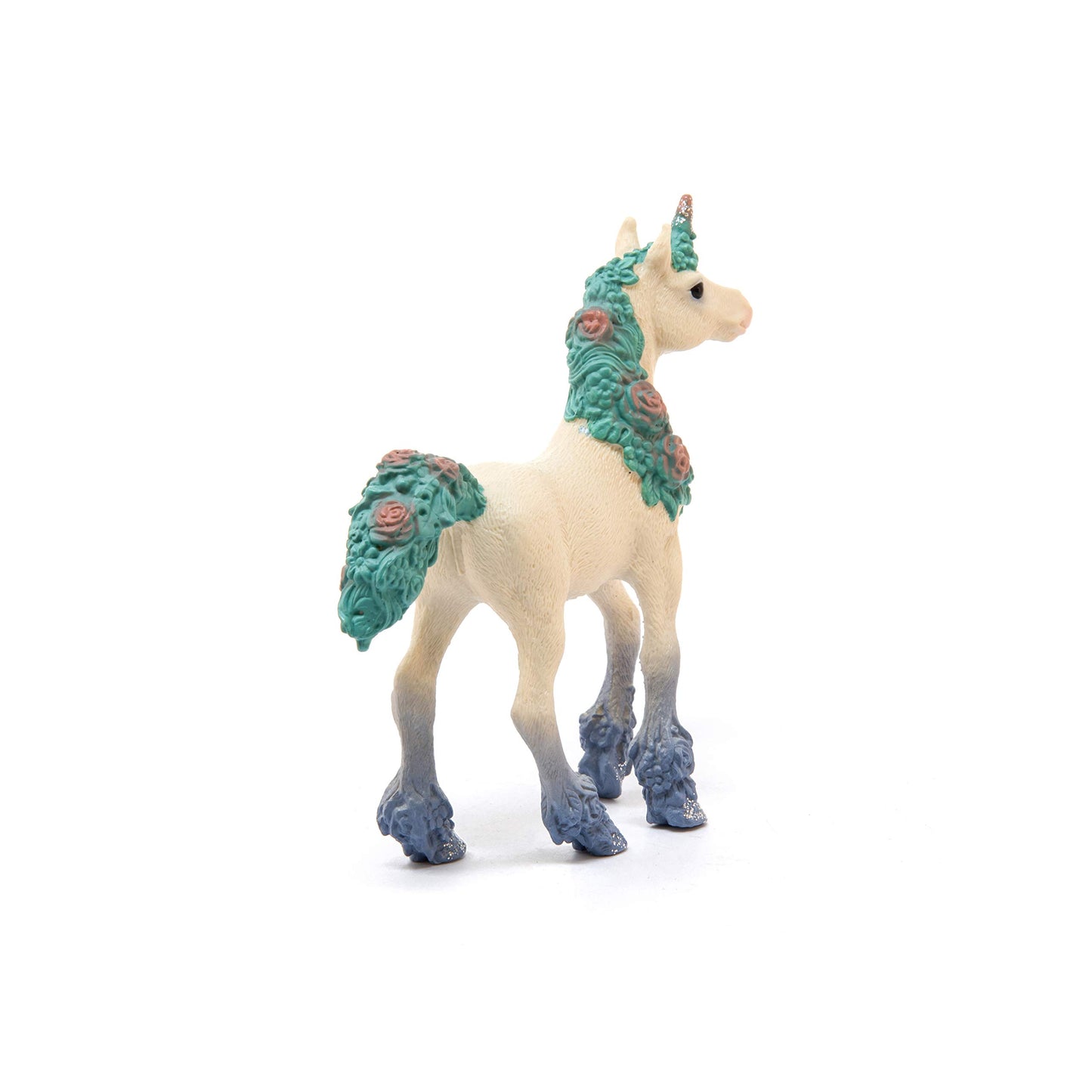 Schleich Bayala Unicorn Toys For Girls And Boys, Flower Unicorn Foal Toy Figurine, Ages 5+