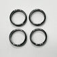 DS Racing MI-LF4 4-Piece Drift Tires Set for Kyosho Mini-Z AWD MA020 RC 1/24 1/28 Mini-Q DRZ GLD (20mm Diameter) (Four Narrow Ti