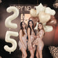 25Th Birthday Balloons Set, Nude Brown Sand White Neutral Heart Balloon Decor, Cream Beige Tan Foil Number 25 Balloon Star Ballo