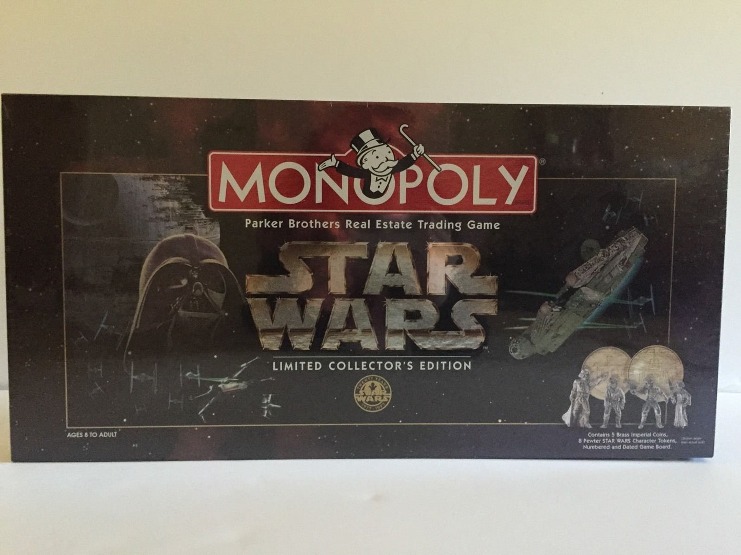 Monopoly 1997 Star Wars Monopoly Limited Collector'S 20Th Anniversary Edition