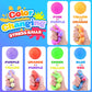 24Pcs Slow Rising Stress Balls,Color-Chaning Stress Balls for Kids,Fidget Sensory Toys for Relief,Autism Toys,Stocking Stuffers,