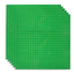 Lekebaby Classic Baseplates Building Base For Building Bricks 100% Compatible With Major Brands-Baseplate 10' X 10', Pack Of 6, Green
