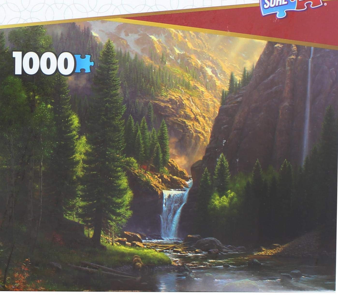 Set Of 2 Keepsakes 1000 Piece Jigsaw Puzzles | Mountain Landscapes
