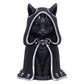 Nemesis Now Cult Cuties Zefur Figurine 10cm, Resin, Black, Cult Cuties Collectible Zefur Figure, Scarily Adorable Cat in Cloak, 
